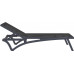 ST PACIFIC SUNLOUNGER BLACK
