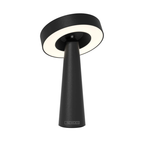 OS CAP BLACK LED TABLE LAMP