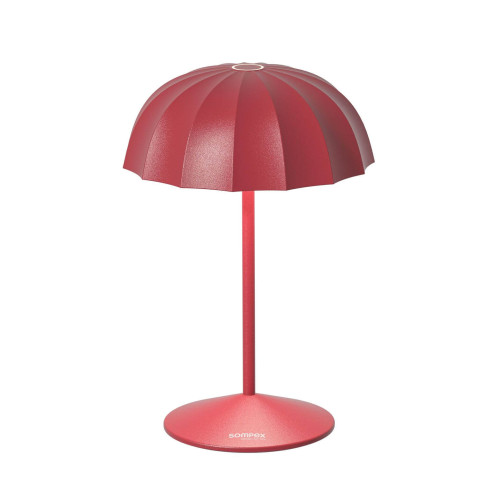 OS UMBRELLA RED LED TABLE LAMP
