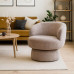 SI COSMO DARKBEIGE ARMCHAIR