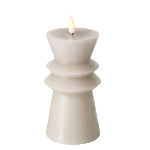 B HOME LED CANDLE GREY