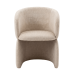 DL Sorino SAMPLE dining chair light bouclé VOSS 23                    
