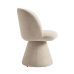 DL Valento Turn base chair 360degree light bouclé Voss23    