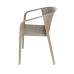 G GIANOVE ARMCHAIR BROWN        