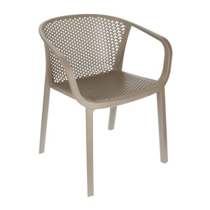 G GIANOVE ARMCHAIR BROWN        