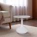 SI SOLE WHITE COFFE table 49cm