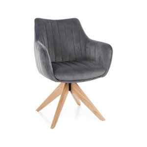 SI ZALIA D GREY BL14 CHAIR