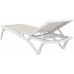 SI PACIFIC SUNLOUNGER TAUPE