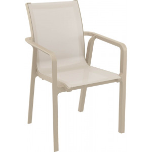 ST PACIFIC ARMCHAIR TAUPE