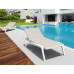 SI PACIFIC SUNLOUNGER TAUPE