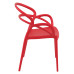 ST MILA ARMCHAIR RED