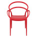 ST MILA ARMCHAIR RED
