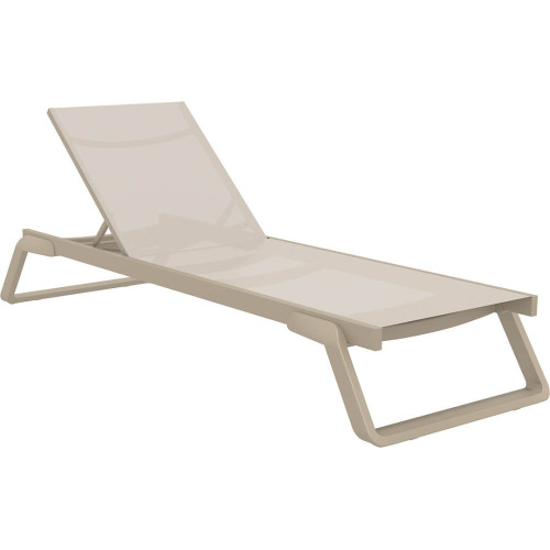 ST PICTOR TAUPE SUNBED