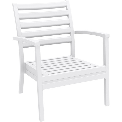 ST SINATRA WHITE OUTDOOR CHAIR