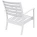 ST SINATRA WHITE OUTDOOR CHAIR
