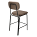 DL TEMPLE BROWN BARSTOOL