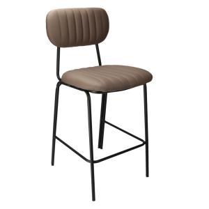 DL TEMPLE BROWN BARSTOOL