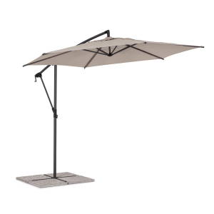 BT TROPICA BLACK PARASOL 3M       