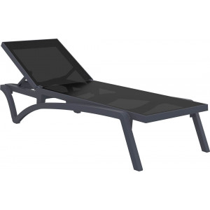 ST PACIFIC SUNLOUNGER BLACK
