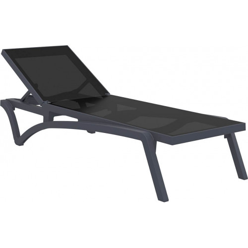 ST PACIFIC SUNLOUNGER BLACK